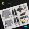 KELIK K72032 F-4EJ KAI PHANTOM II INTERIOR 3D DECALS FOR HASEGAWA KIT 1/72